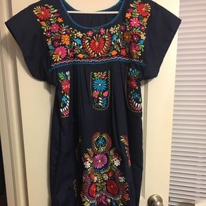 Embroidered dress